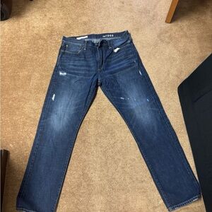 GAP Men's Dark Blue Straight Jeans